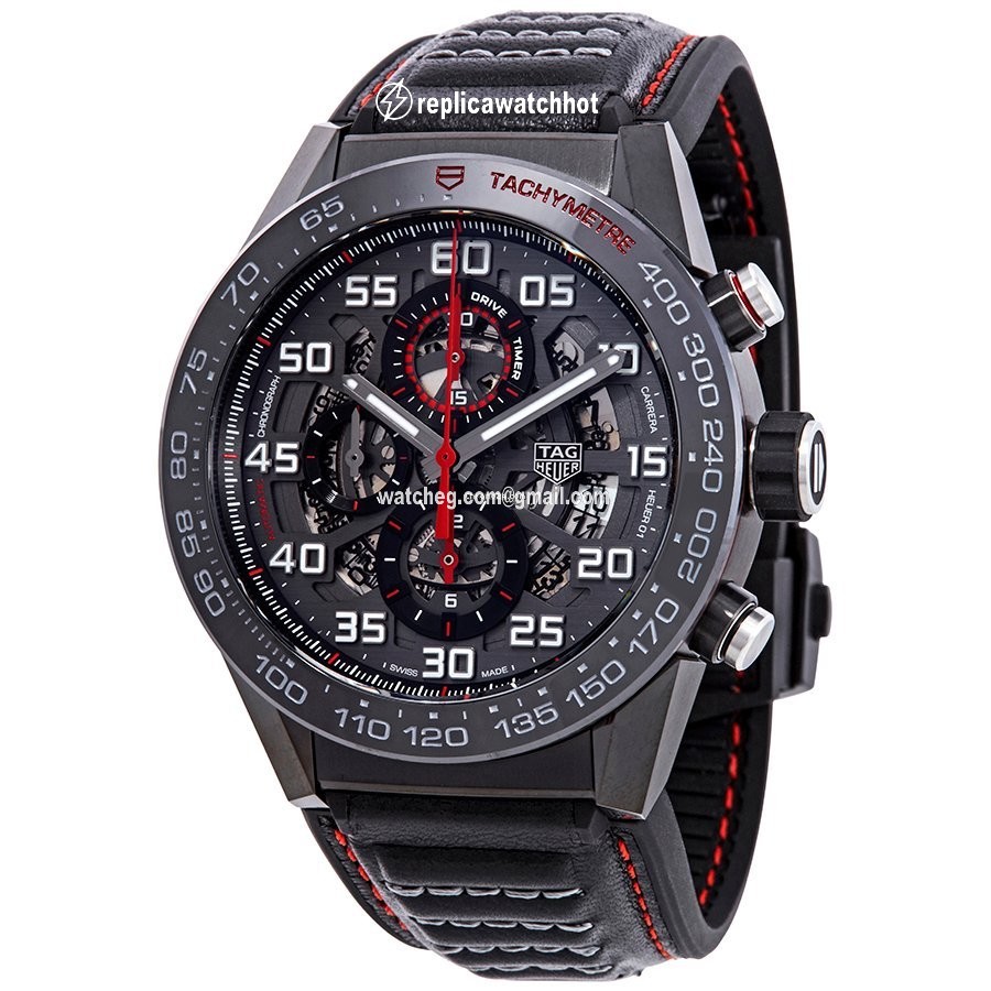 TAG Heuer Carrera Calibre HEUER 01 Mens watch Unisex Automatic Steel CAR2A1H.FT6101 3
