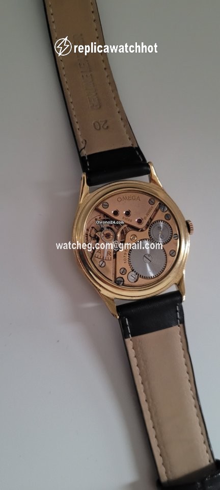 Omega Mens watch Unisex Manual winding Gold Steel 30T2 3