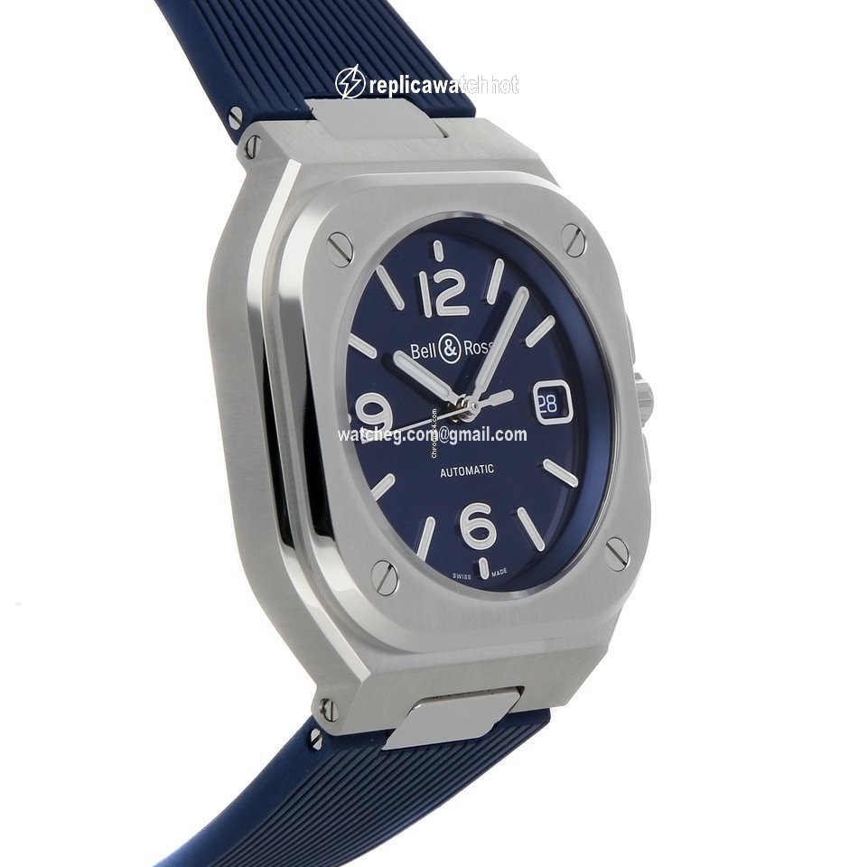 Bell & Ross BR 05 Mens watch Unisex Automatic Steel BR05A-BLU-ST SRB 3