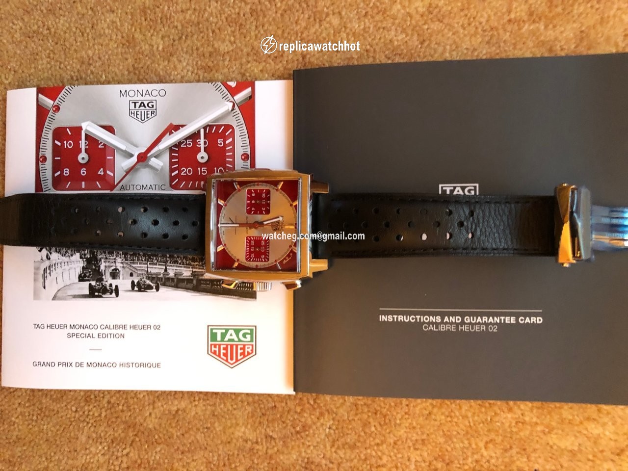 TAG Heuer Monaco Mens watch Unisex Automatic Steel CBL2114.FC6486 3