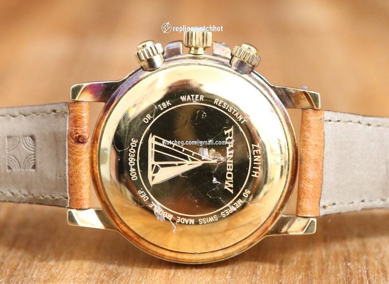 Zenith El Primero Mens watch Unisex Automatic Yellow gold 30-0360-400 3