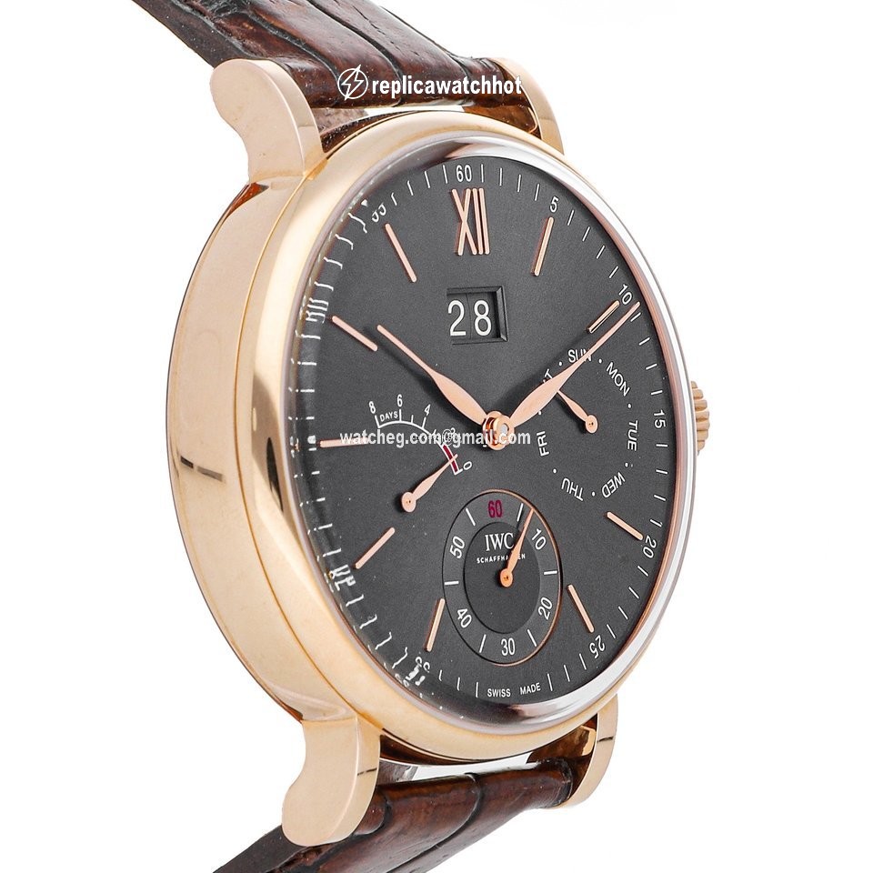 IWC Portofino Hand-Wound Mens watch Unisex Manual winding Rose gold IW5162-03 3