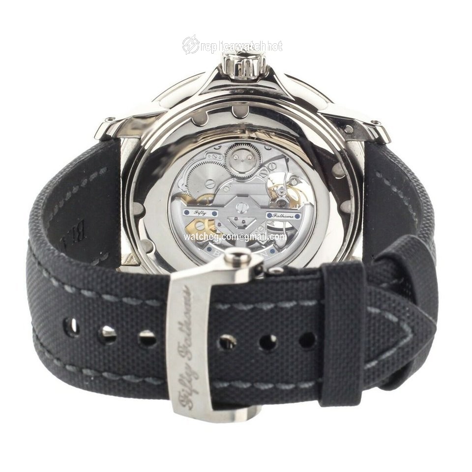 Blancpain Fifty Fathoms Mens watch Unisex Automatic White gold 5025-1530-52-A 3