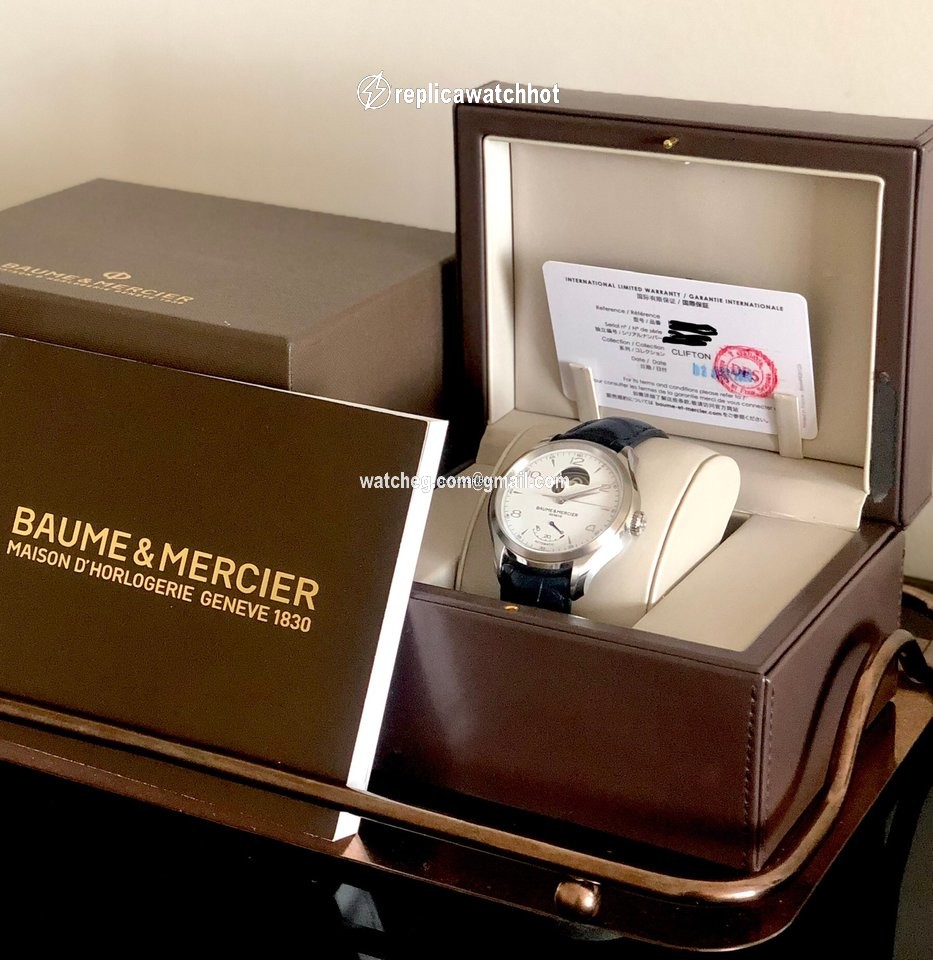 Baume & Mercier Clifton Mens watch Unisex Automatic Steel M0A10448 3