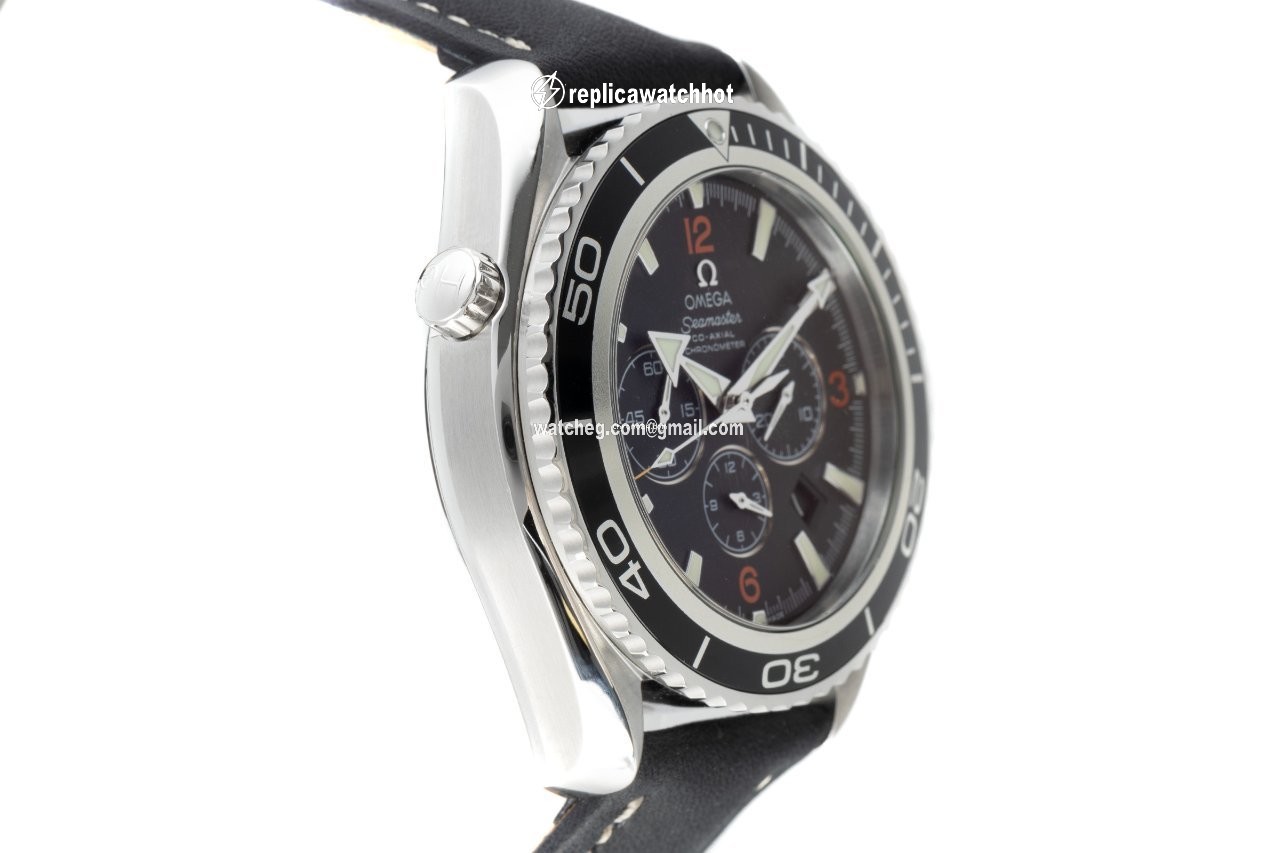 Omega Seamaster Planet Ocean Chronograph Mens watch Unisex Automatic Steel 2910.51.82 3