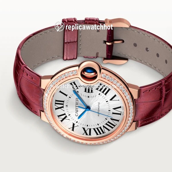 Cartier Ballon Bleu 36mm Womens watch Automatic Rose gold WJBB0034 3