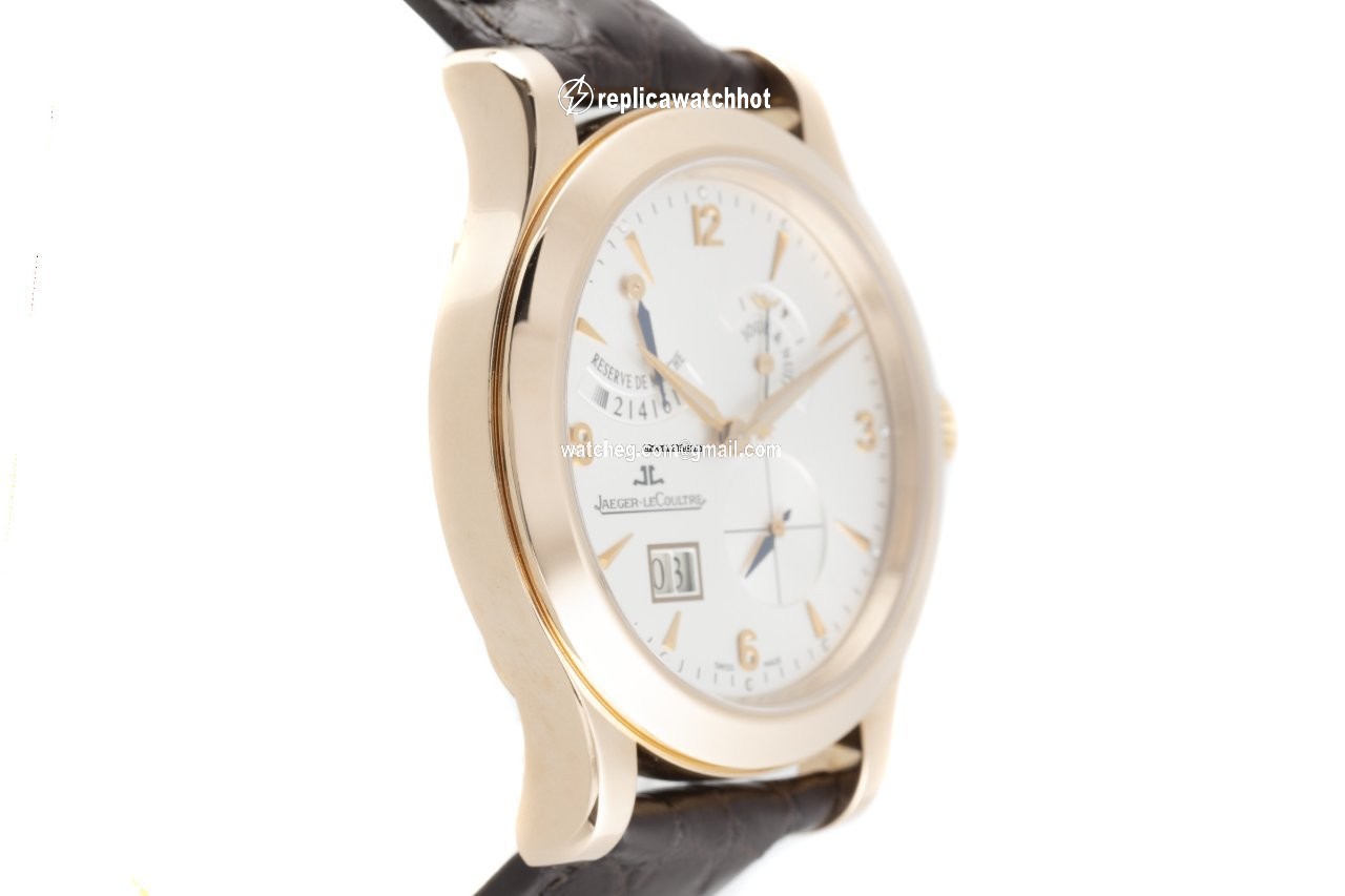 Jaeger-LeCoultre Master Eight Days Mens watch Unisex Manual winding Red gold Q1602420 3