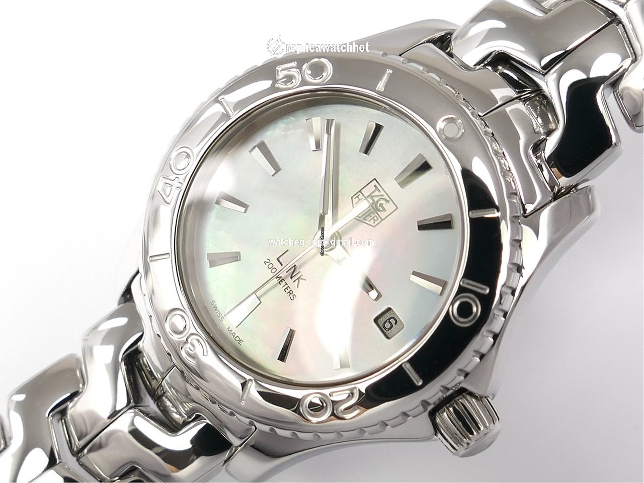 TAG Heuer Link Lady Womens watch Quartz Steel WJ1313.BA0572 3