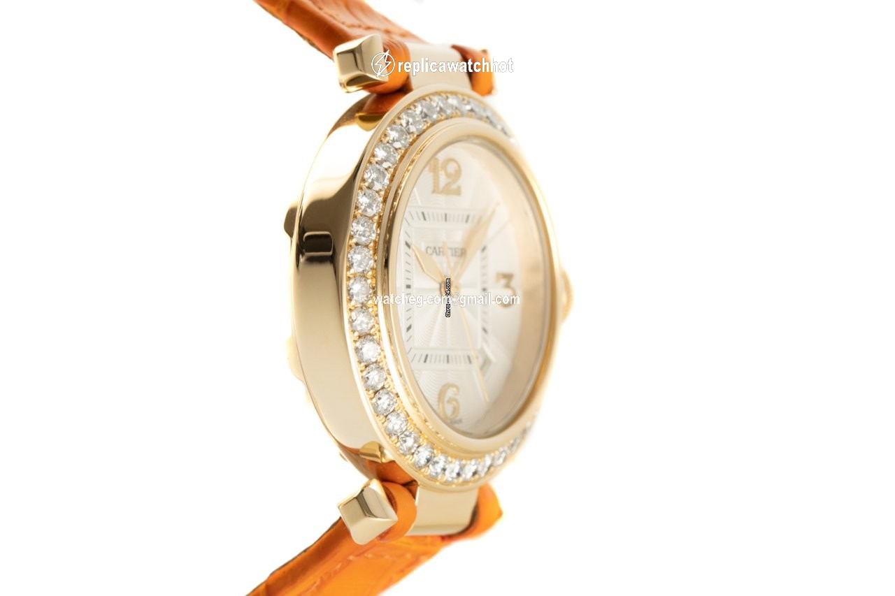 Cartier Pasha Womens watch Automatic Yellow gold 2519 3