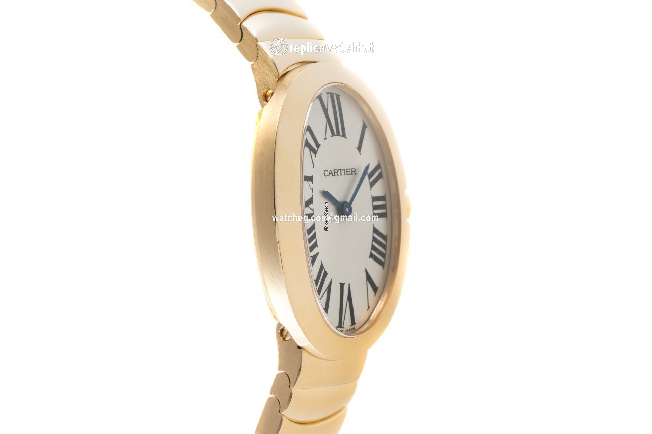 Cartier Baignoire Womens watch Quartz Yellow gold 3208 3