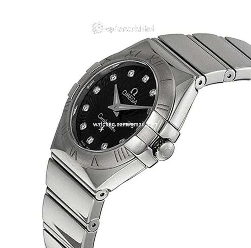 Omega Constellation Quartz Womens watch Quartz Steel 123.10.27.60.51.001 3