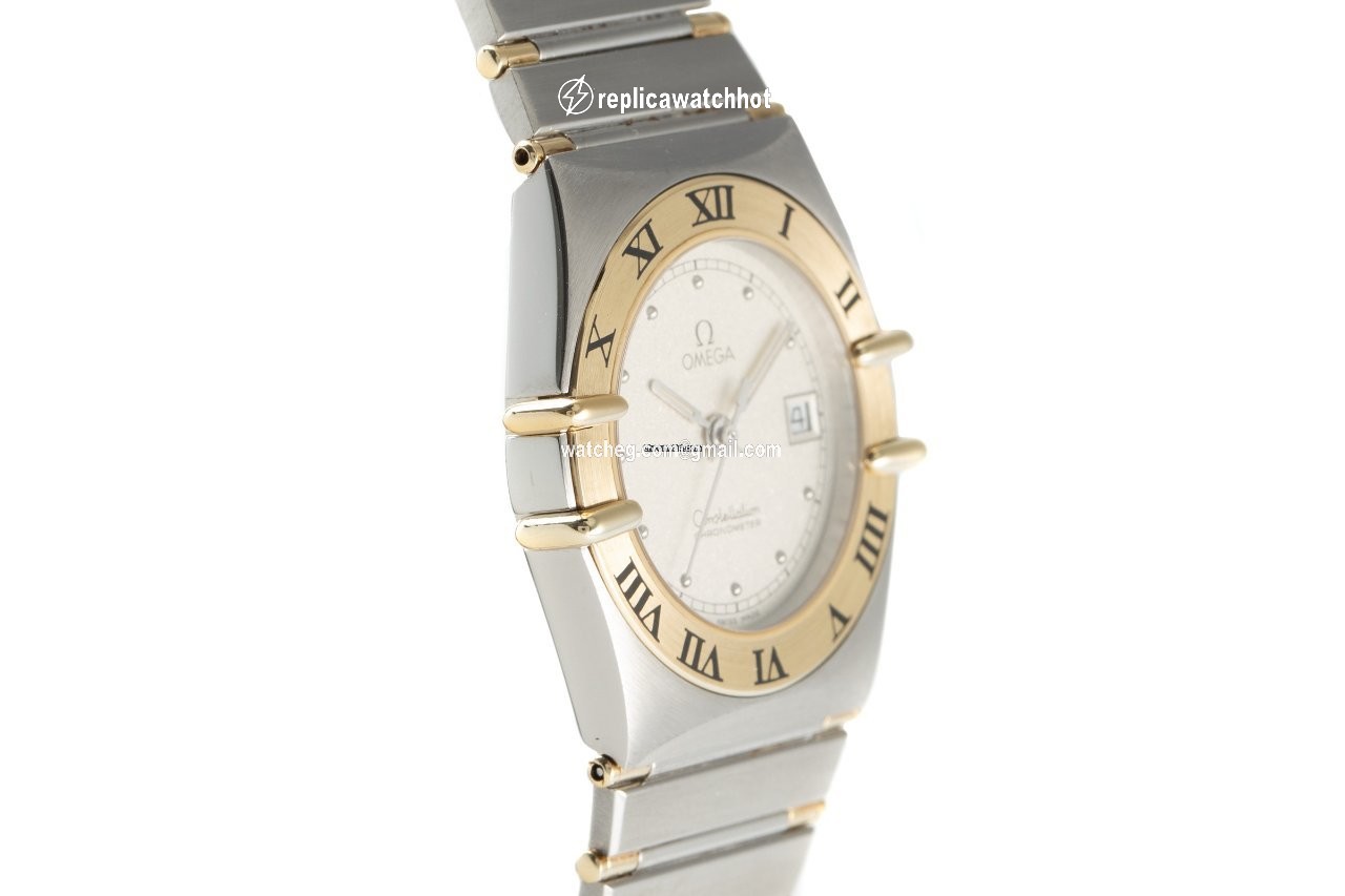 Omega Constellation Ladies Womens watch Quartz Gold Steel 598.0003 3