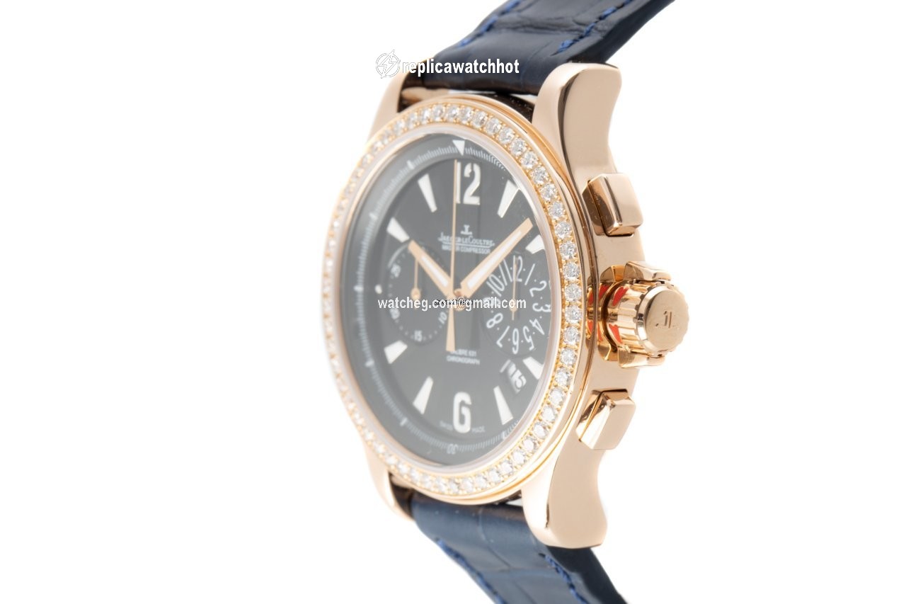 Jaeger-LeCoultre Master Compressor Chronograph Womens watch Quartz Red gold 148.2.31 3