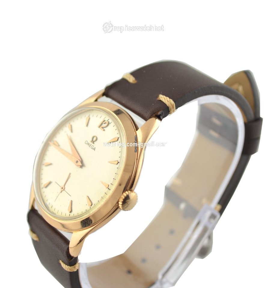 Omega Mens watch Unisex Manual winding Rose gold 2619 3