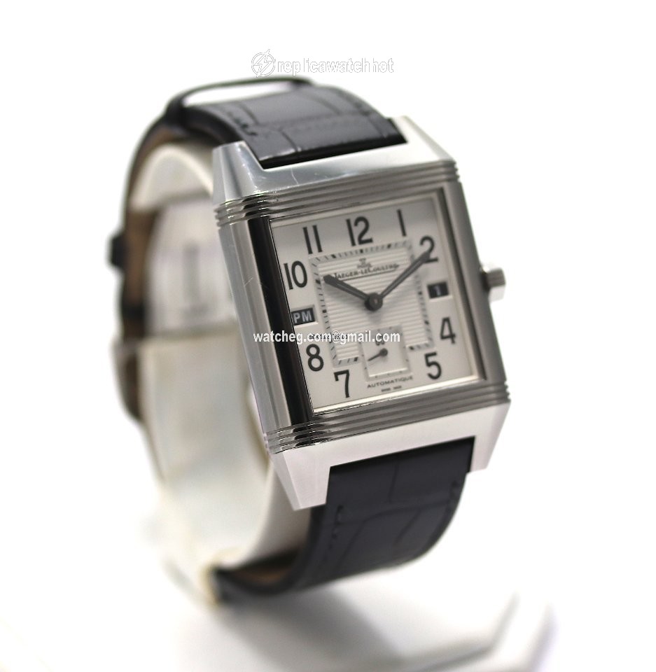 Jaeger-LeCoultre Reverso Squadra Hometime Mens watch Unisex Automatic Steel 230.8.77 3