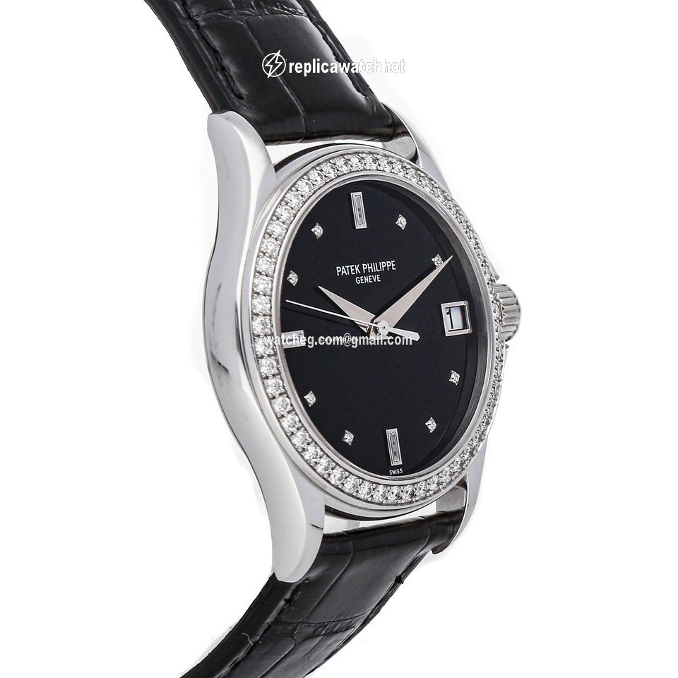 Patek Philippe Calatrava Mens watch Unisex Automatic White gold 5108G-010 3