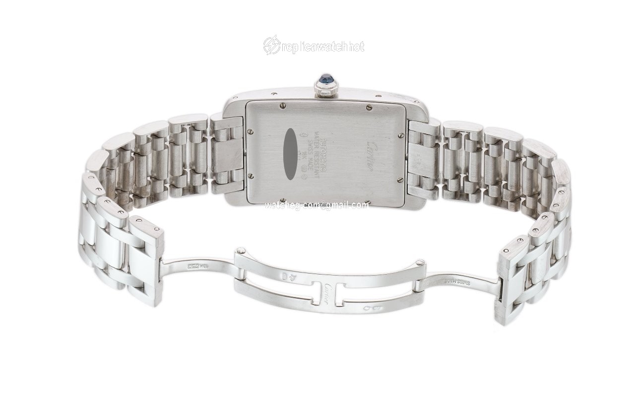 Cartier Tank Americaine Automatic White gold W26055L1 3
