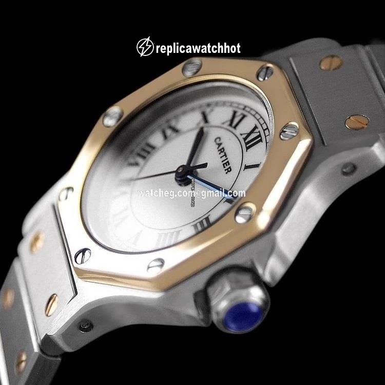 Cartier Womens watch Automatic Gold Steel 8350ST 3