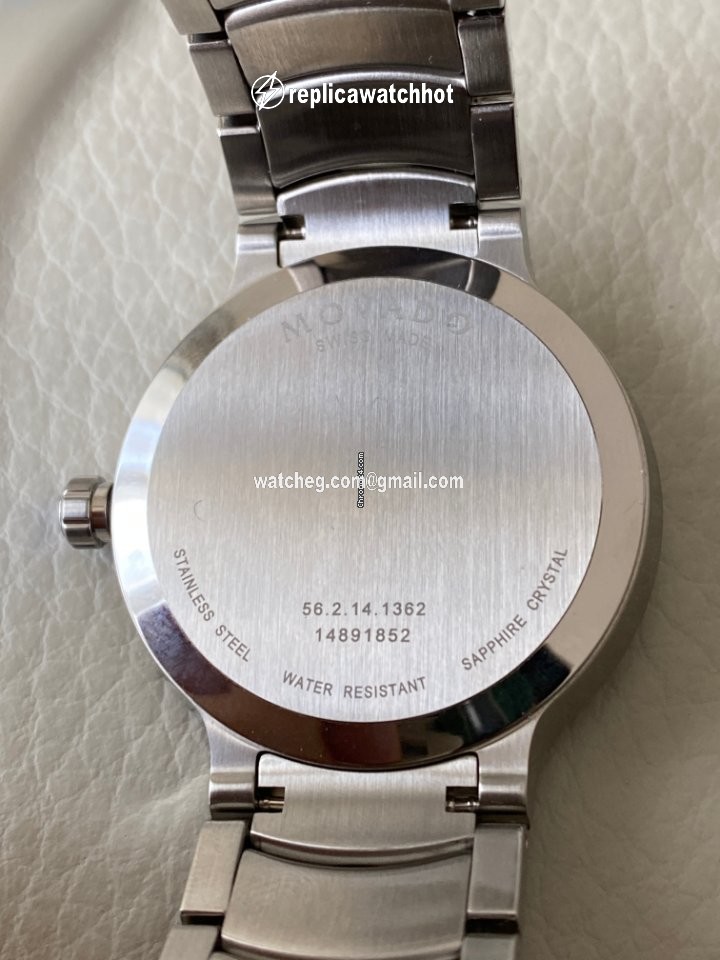 Movado Mens watch Unisex Quartz Steel 0607041 3