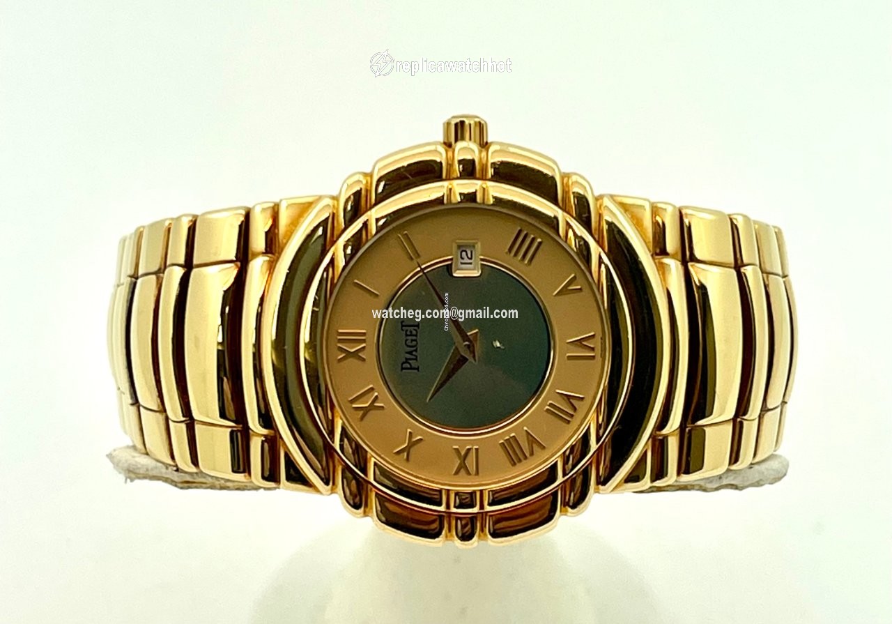 Piaget Tanagra Mens watch Unisex Quartz Yellow gold Piaget 17041 M 401D 3