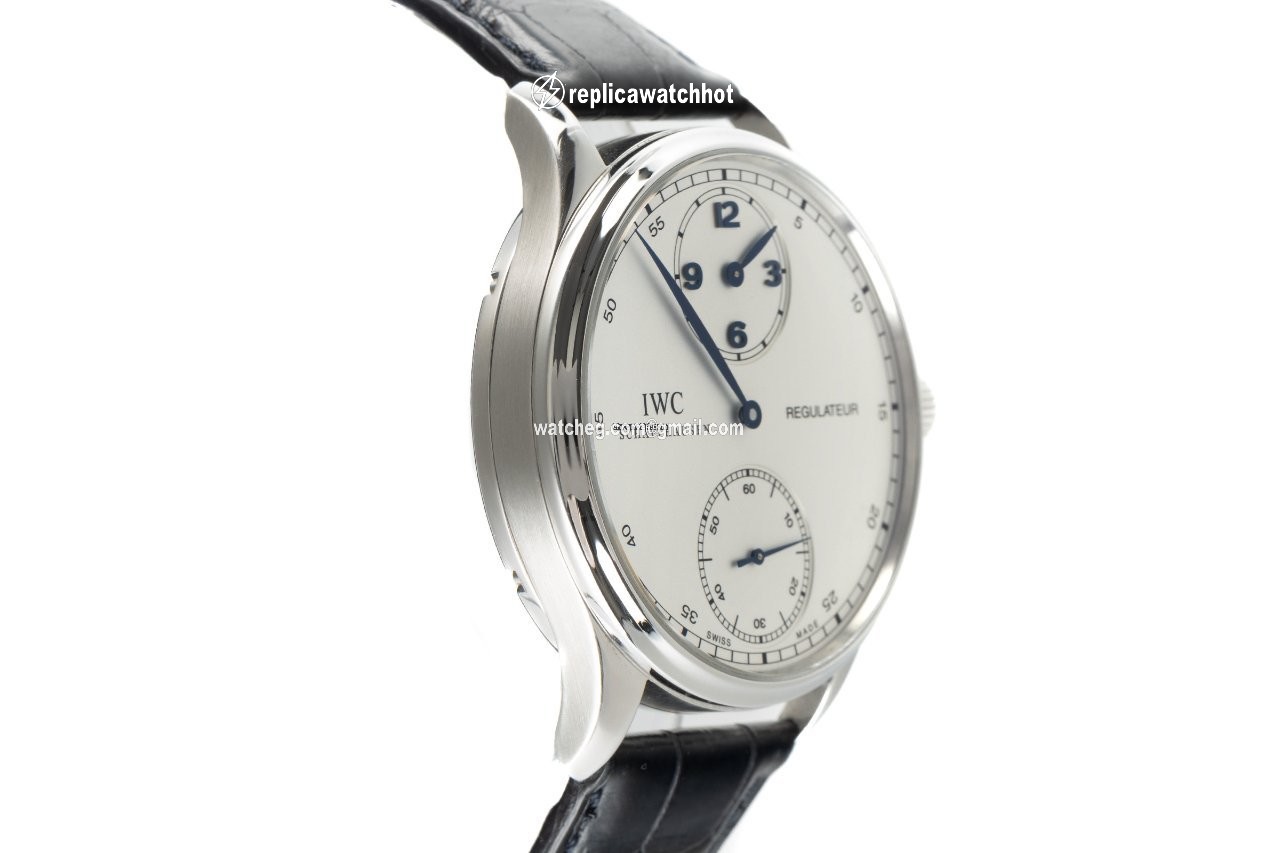 IWC Portuguese Hand-Wound Mens watch Unisex Manual winding Steel 5444 3
