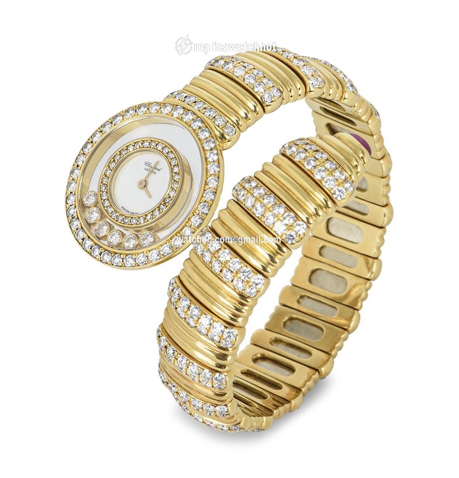 Chopard Happy Diamonds Womens watch Quartz Yellow gold 20 5534 3
