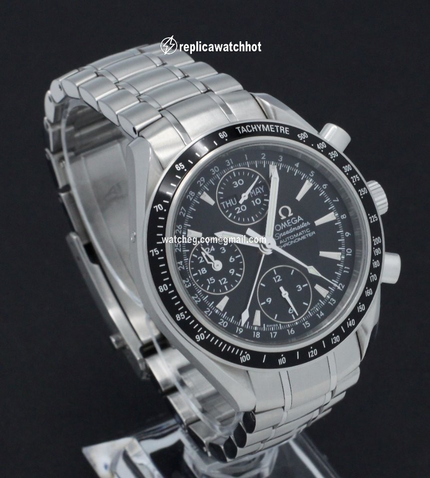 Omega Speedmaster Day Date Mens watch Unisex Automatic Steel 3220.50.00 3
