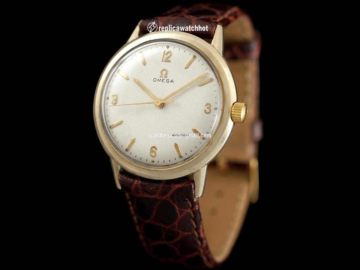 Omega Mens watch Unisex Automatic Gold Steel 6991 3