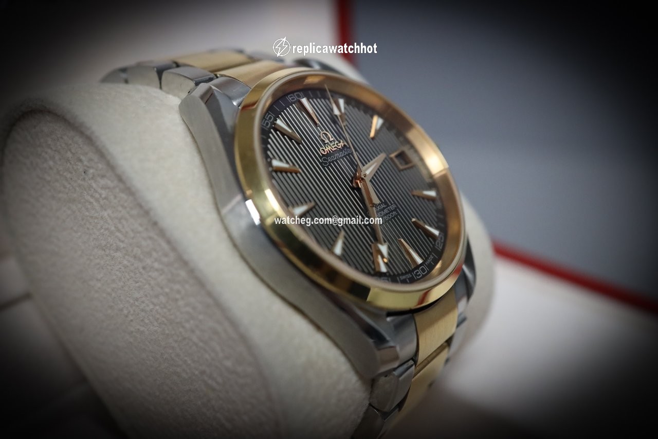 Omega Seamaster Aqua Terra Mens watch Unisex Automatic Gold Steel 231.20.42.21.06.001 3