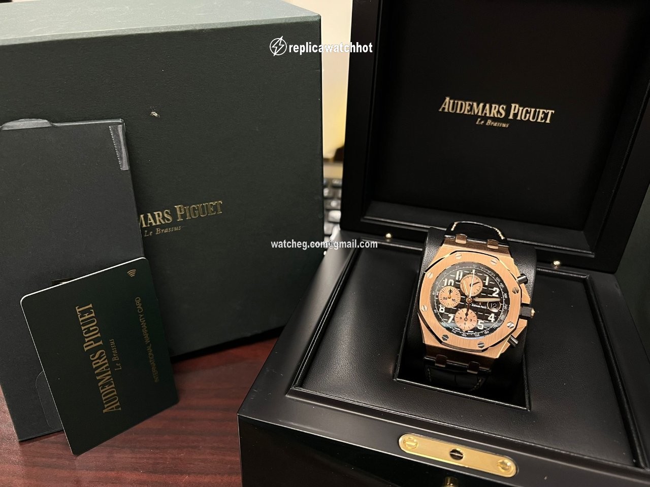 Audemars Piguet Royal Oak Offshore Chronograph Mens watch Unisex Automatic Rose gold 26470OR.OO.A002CR.02 3