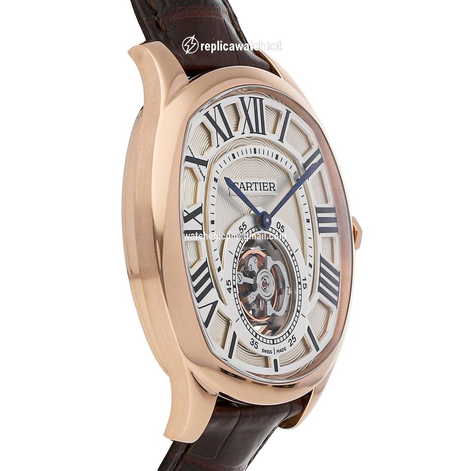 Cartier Drive de Cartier Mens watch Unisex Manual winding Rose gold W4100013 3