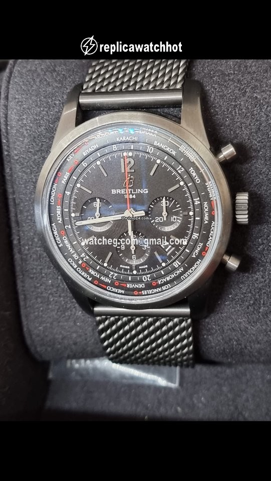 Breitling Transocean Unitime Pilot Automatic Steel MB0510U6 BC80 159M 3
