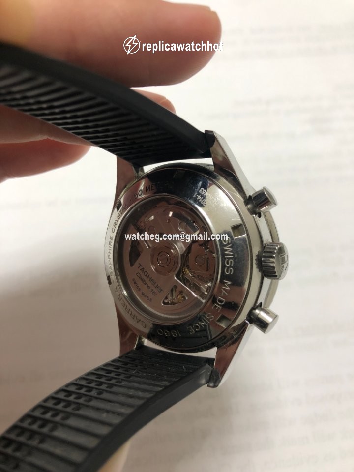 TAG Heuer Carrera Calibre 16 Mens watch Unisex Automatic Steel CV2014 3