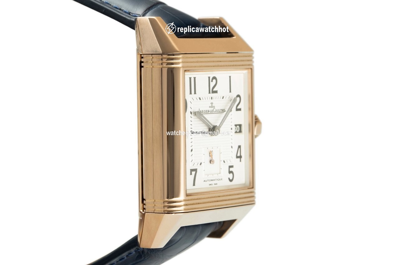 Jaeger-LeCoultre Reverso Squadra Hometime Mens watch Unisex Automatic Red gold 230.2.77 3