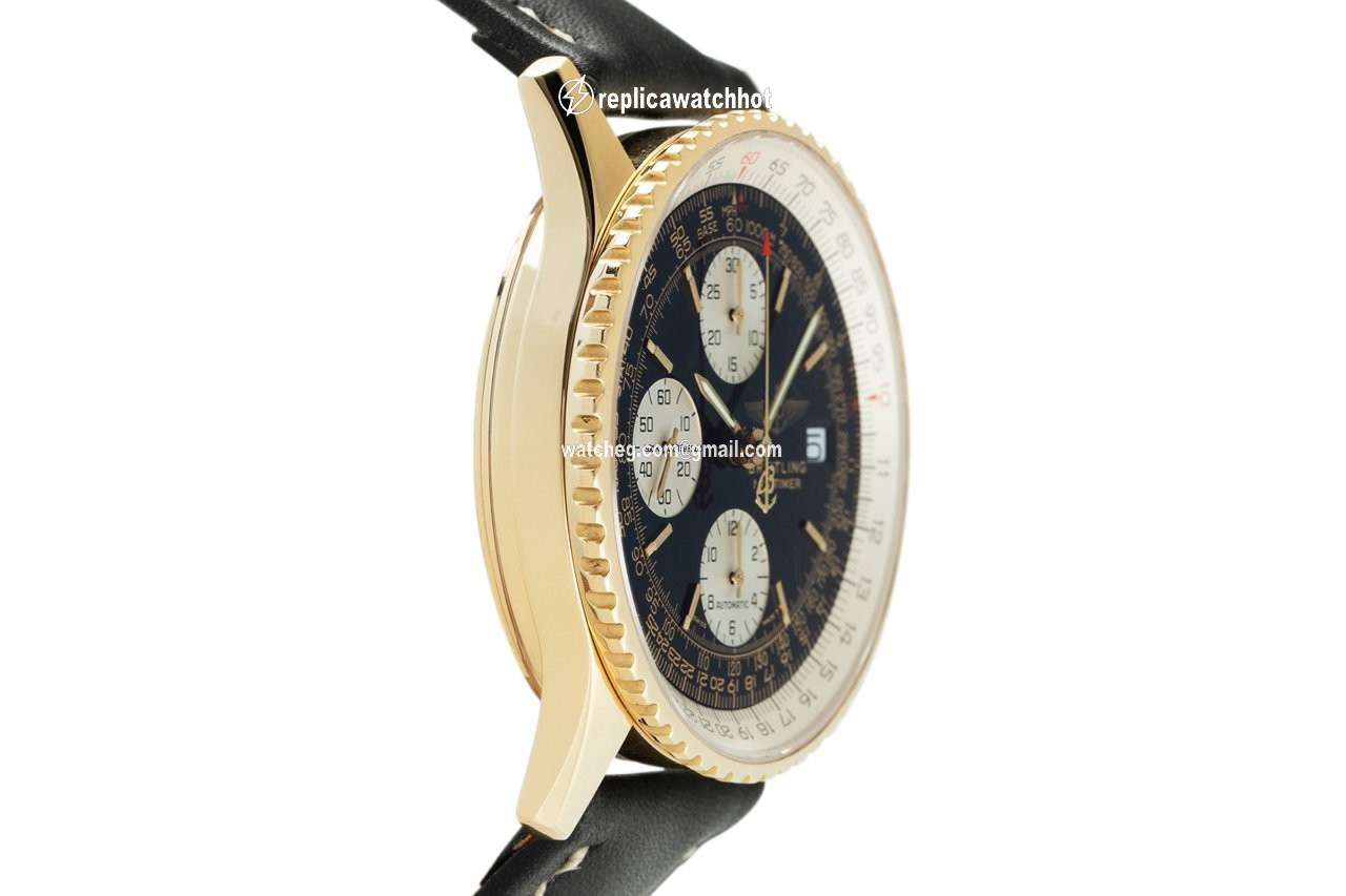 Breitling Old Navitimer Mens watch Unisex Automatic Yellow gold K13022 3