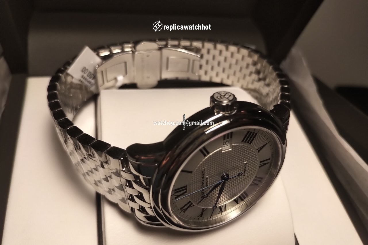 Raymond Weil Maestro Mens watch Unisex Automatic Steel 2837-st-00659 3