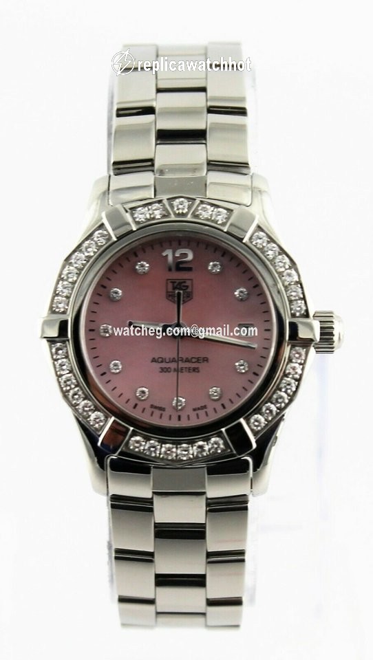 TAG Heuer Aquaracer Lady Womens watch Quartz Steel WAF141B.BA0813 3