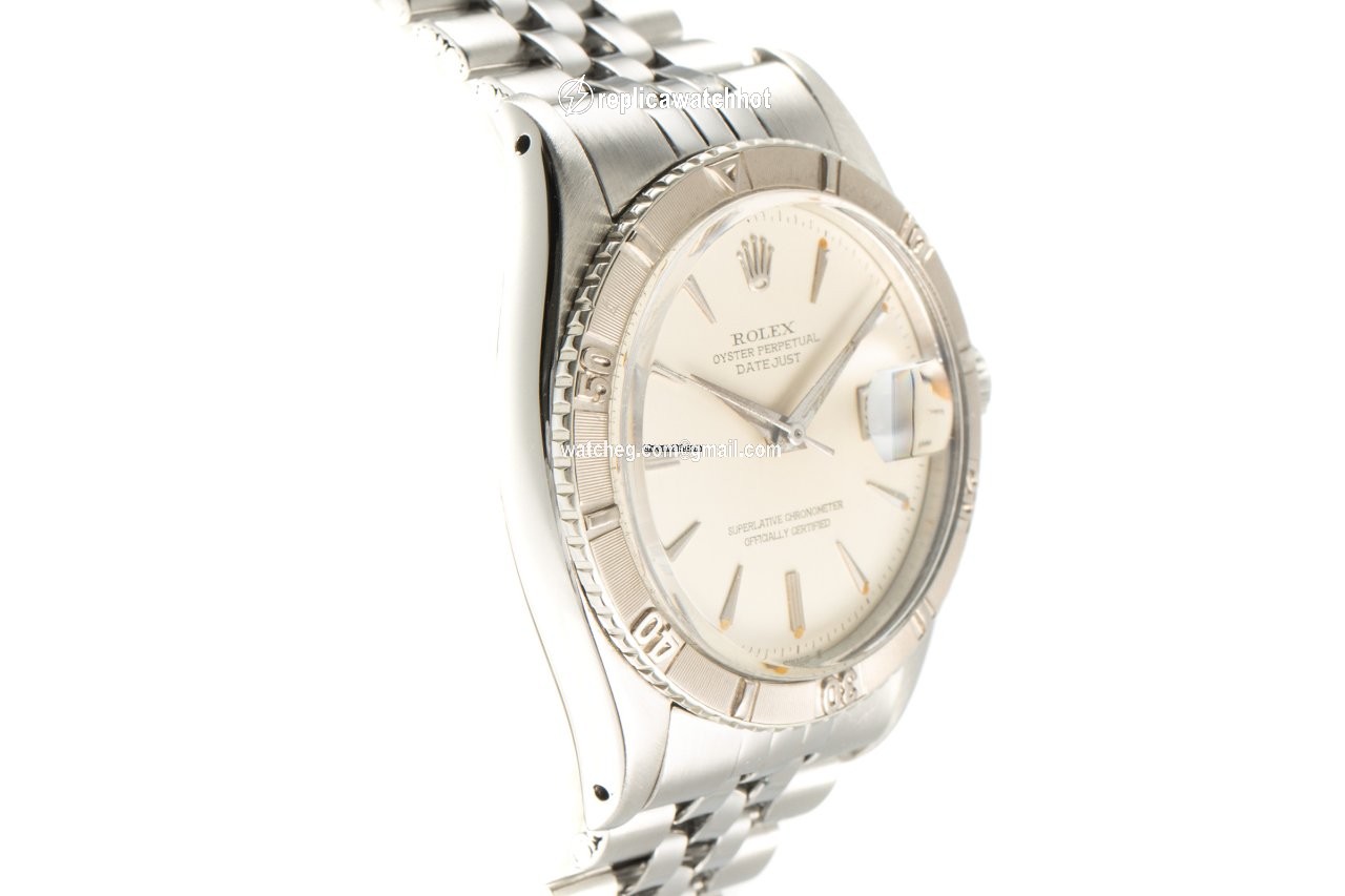 Rolex Datejust Turn-O-Graph Mens watch Unisex Gold Steel Automatic 6609 3