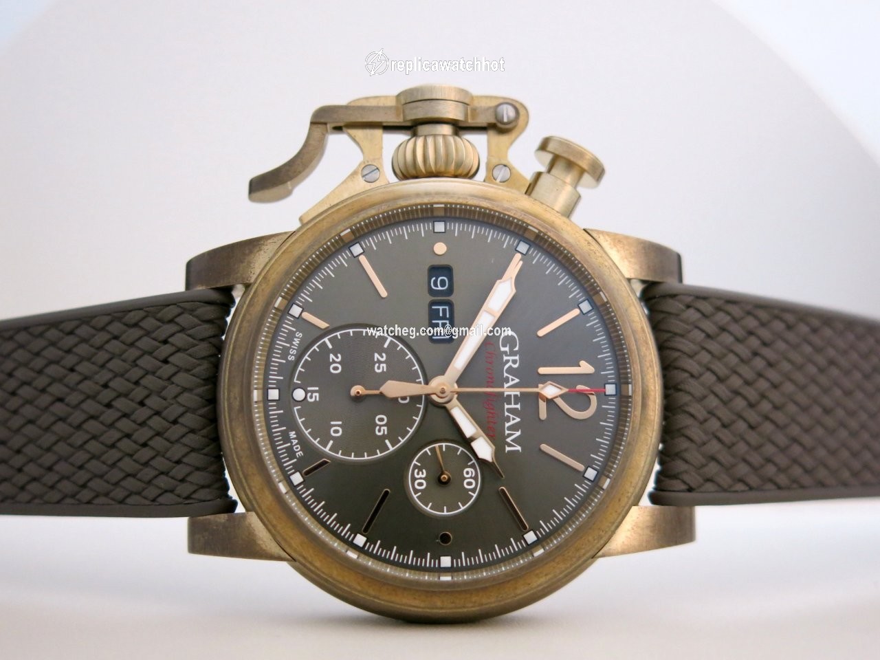 Graham Chronofighter Mens watch Unisex Automatic Bronze 2CVAK.G02A 3