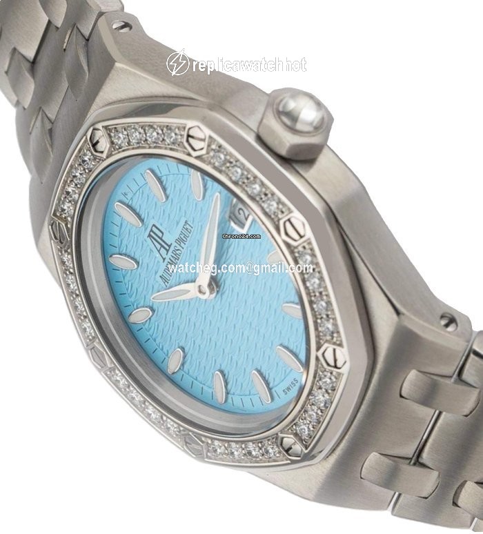 Audemars Piguet Royal Oak Lady Womens watch Quartz Steel 67601ST 3
