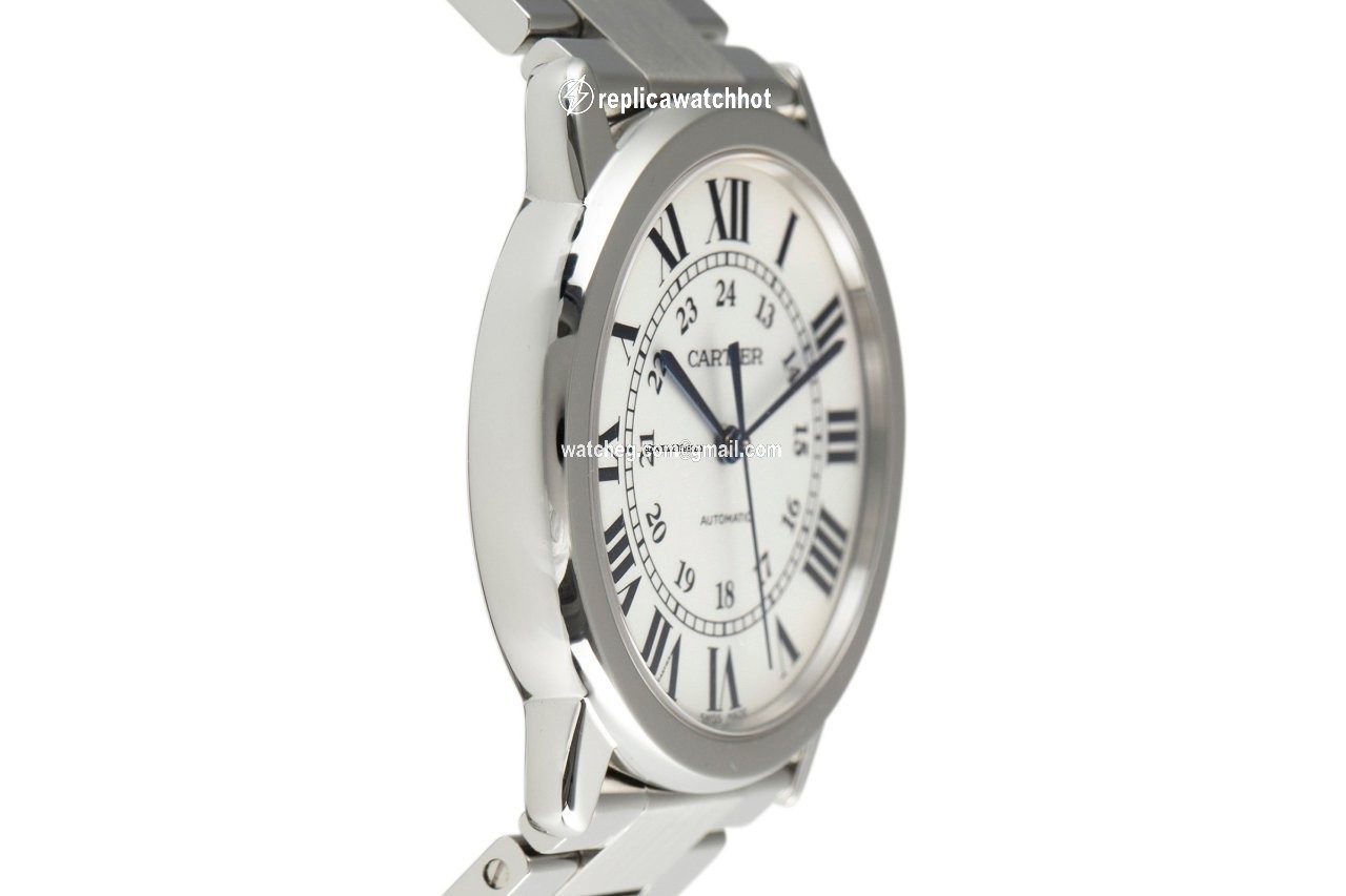 Cartier Ronde Croisiere de Cartier Mens watch Unisex Automatic Steel WSRN0012 3