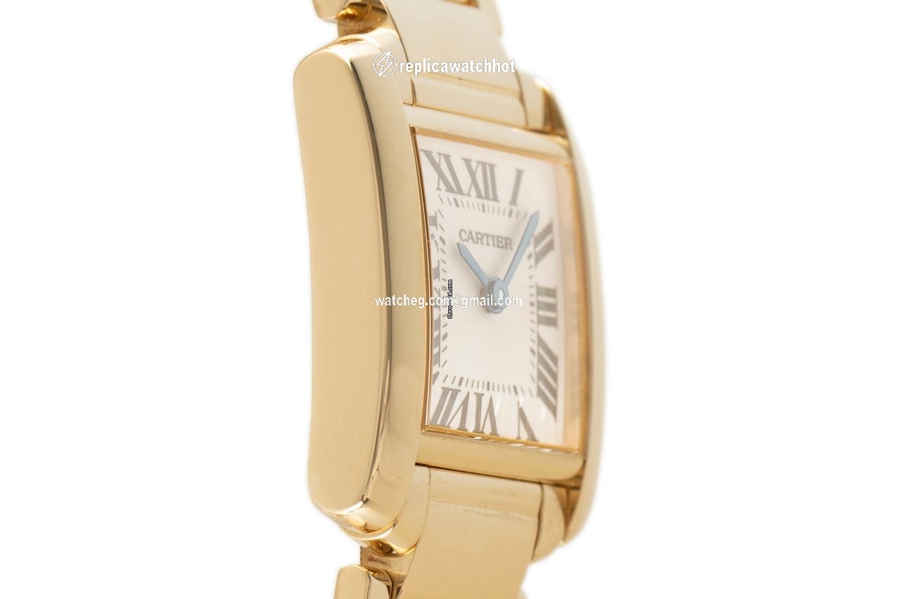 Cartier Tank Francaise Womens watch Quartz Yellow gold 2385 3