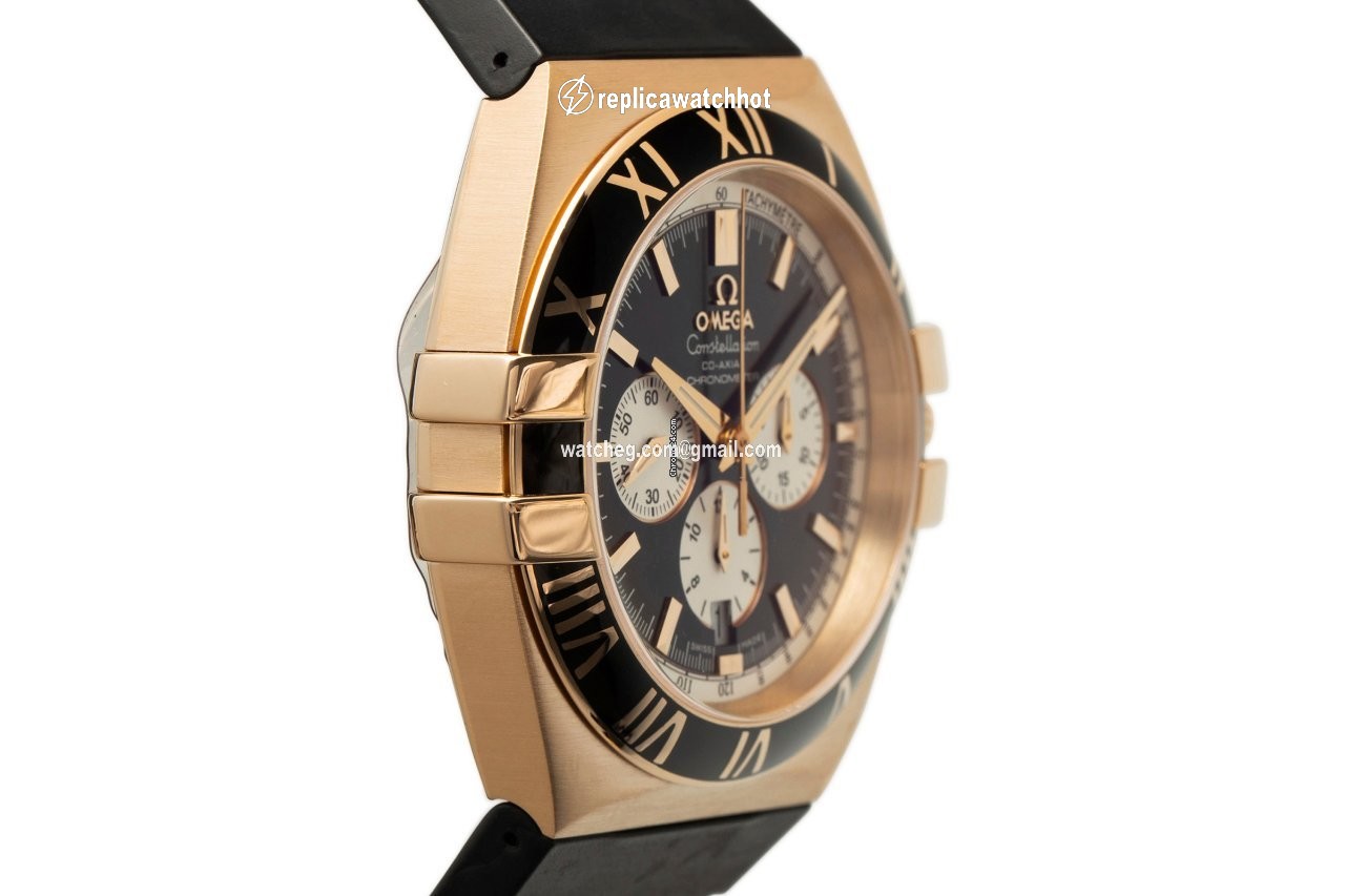 Omega Constellation Double Eagle Mens watch Unisex Automatic Red gold 1619.51.91 3
