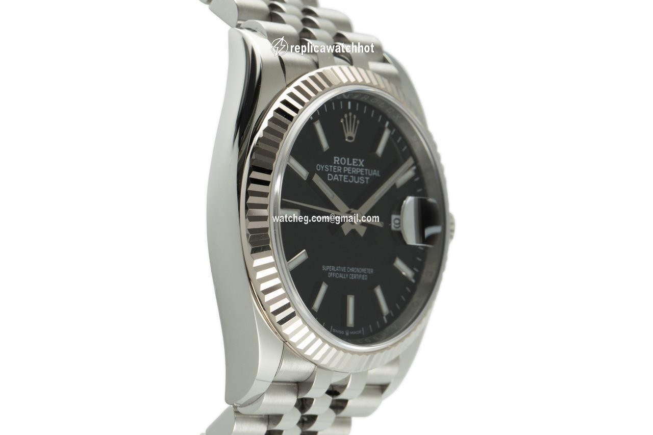 Rolex Datejust 36 Mens watch Unisex Gold Steel Automatic 126234 3