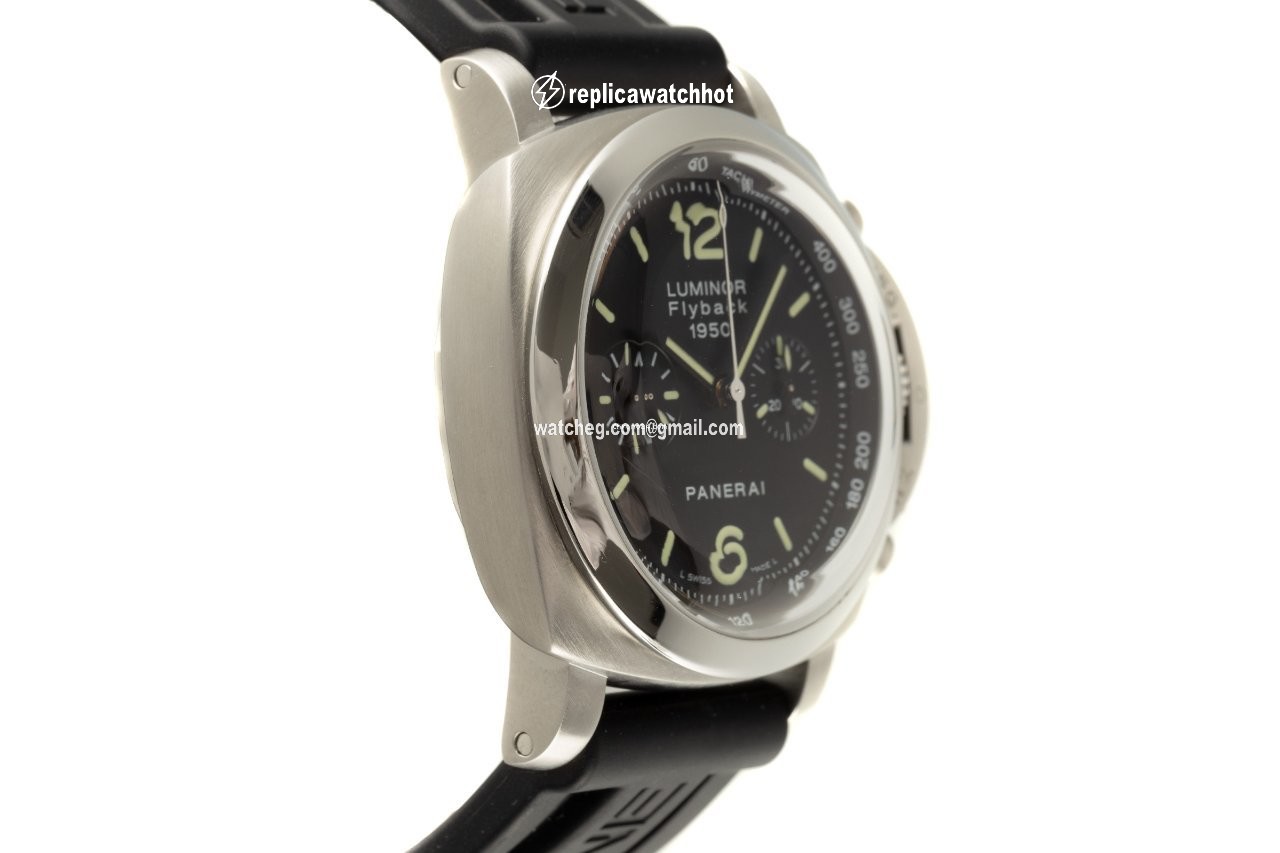 Panerai Luminor 1950 3 Days Chrono Flyback Mens watch Unisex Automatic Steel PAM00212 3