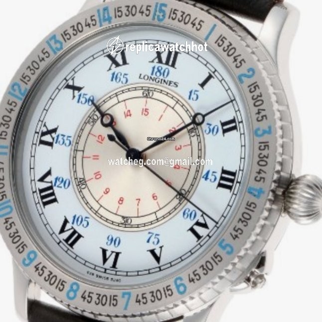 Longines Lindbergh Hour Angle Mens watch Unisex Automatic Steel 628.5240 3