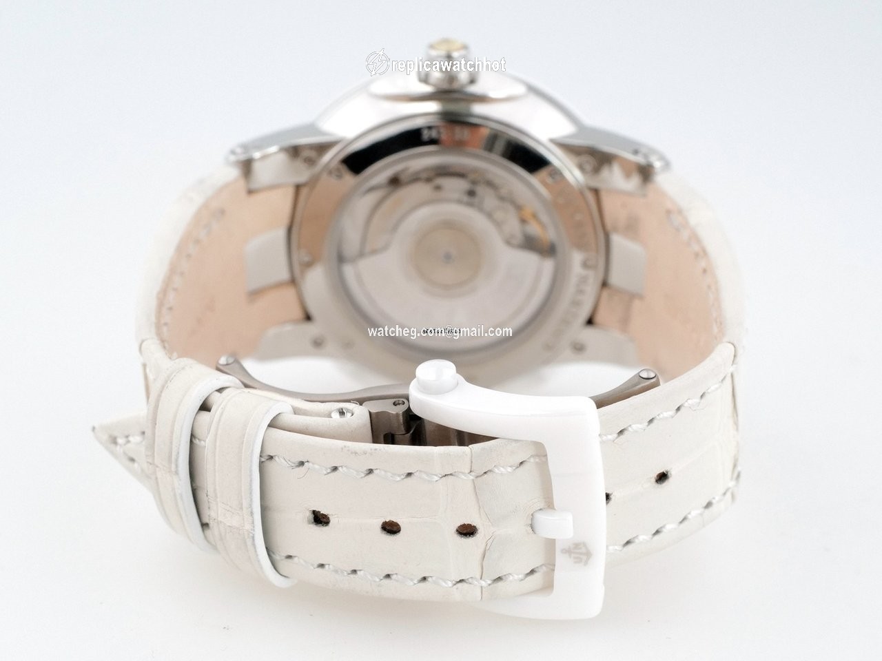 Ulysse Nardin Executive Dual Time Lady Womens watch Automatic Steel 243-10 30-07 3