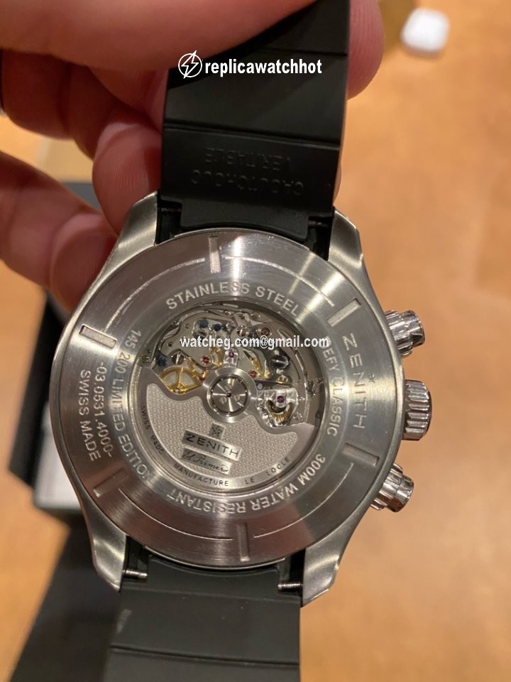 Zenith Defy El Primero Mens watch Unisex Automatic Steel 03-0531-4000-21-R672 3