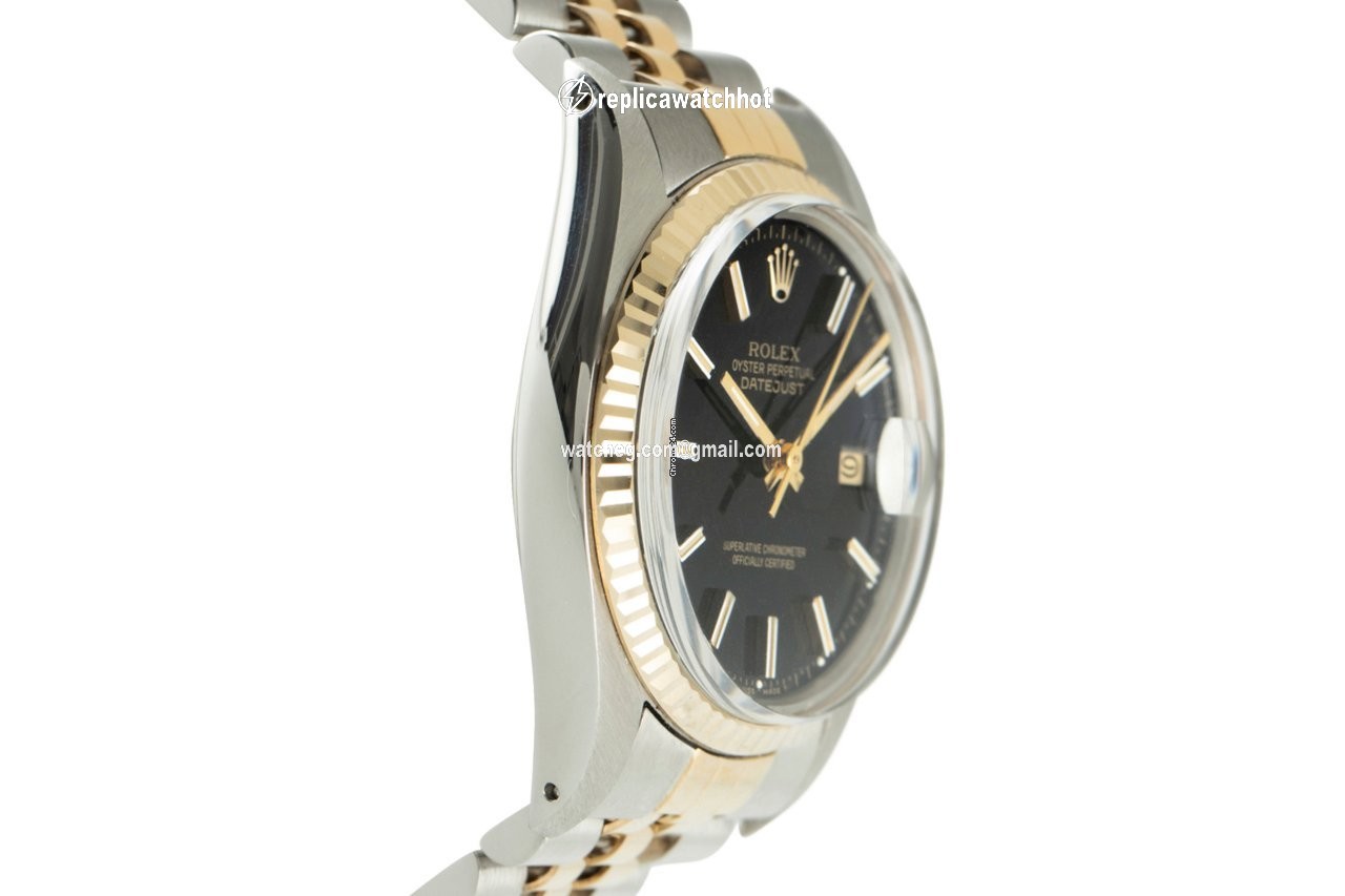 Rolex Datejust 36 Mens watch Unisex Gold Steel Automatic 16013 3