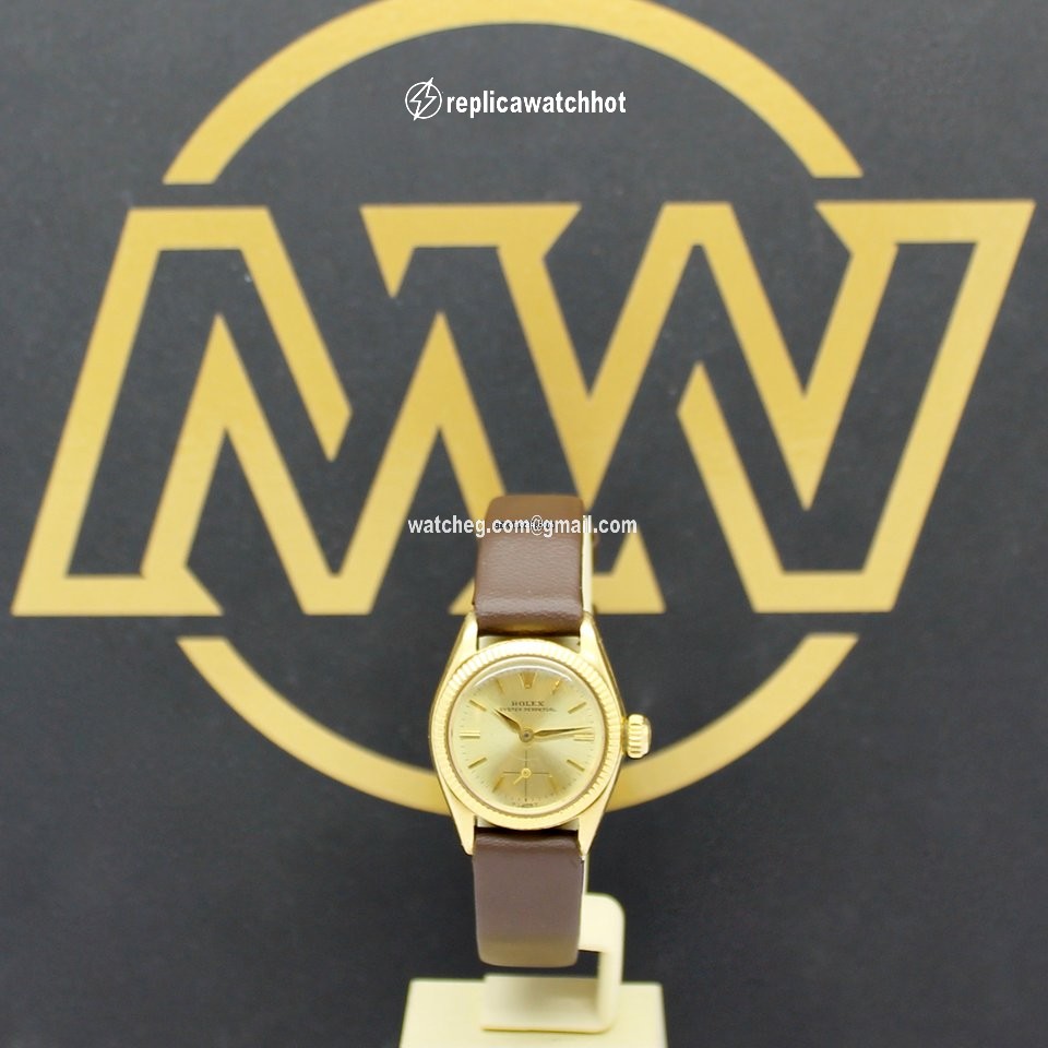 Rolex Oyster Perpetual Womens watch Yellow gold Automatic 6509 3